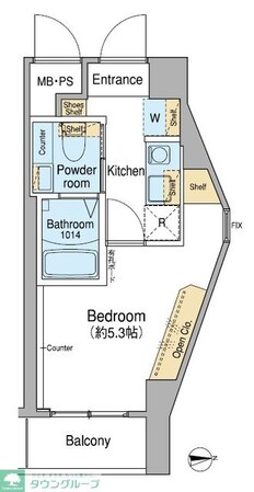Fuu Oimachi by LATIERRAの物件間取画像